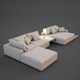 Realistic Sofa